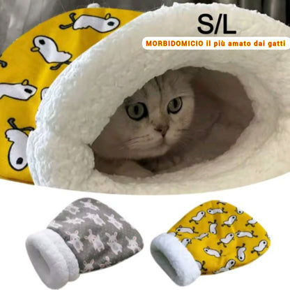 MorbidoMicio™ - Sacco a Pelo per Gatto